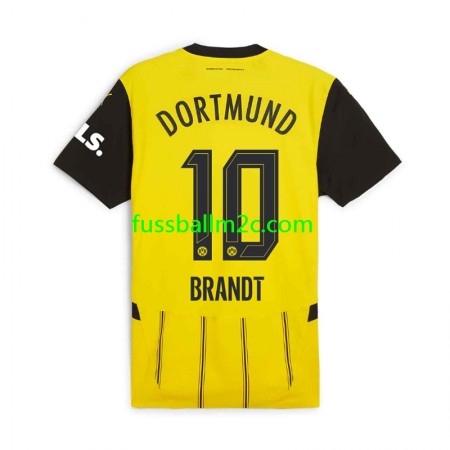 Fußballtrikots Borussia Dortmund Julian Brandt 10 Heim Trikotsatz 2024-2025